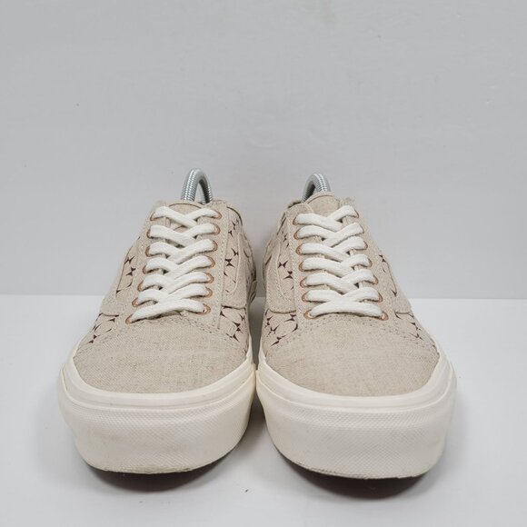 Vans Old Skool Eco Theory Tapered Beige Brown Unisex Casual Shoes US Size Men 7 - Picture 3 of 8